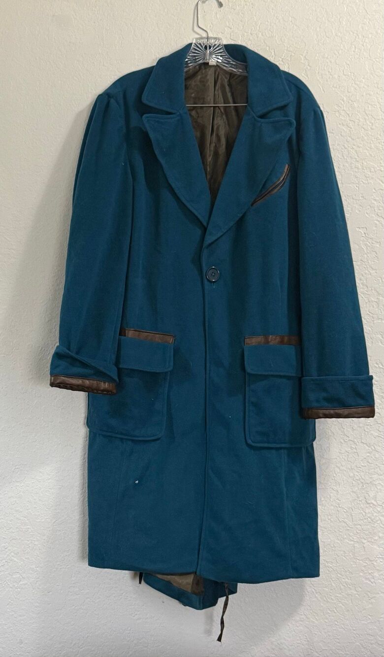 Fantastic Beasts Mens and Where to Find Them Newt Coat S M Halloween